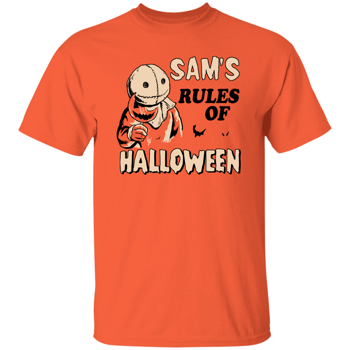 Trick ‘r Treat Sam’s Rules Of Halloween Vintage T-Shirt