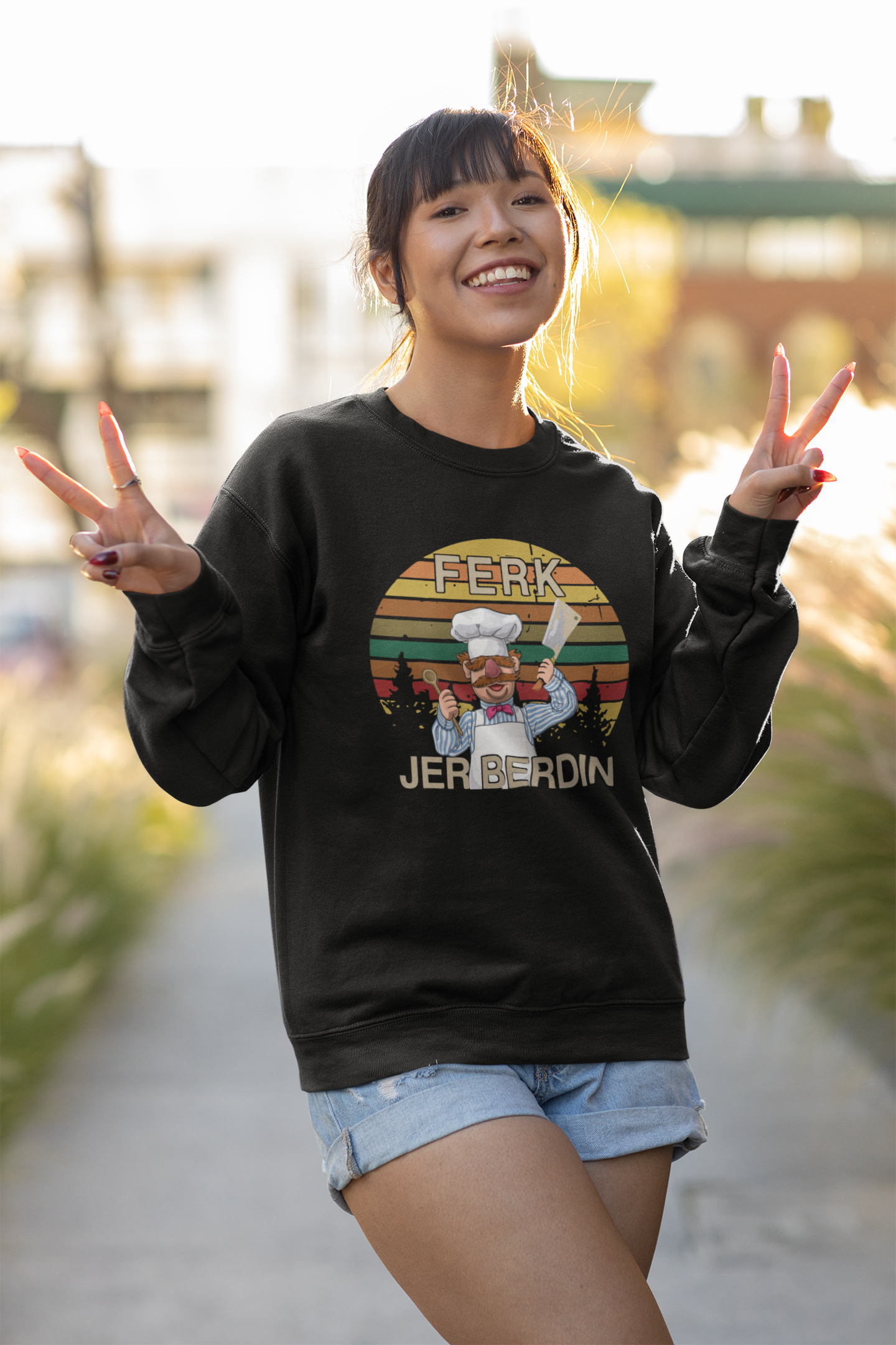 Ferk-Jer-Berdin Kitchen Chef Knife Funny Vintage T-Shirt