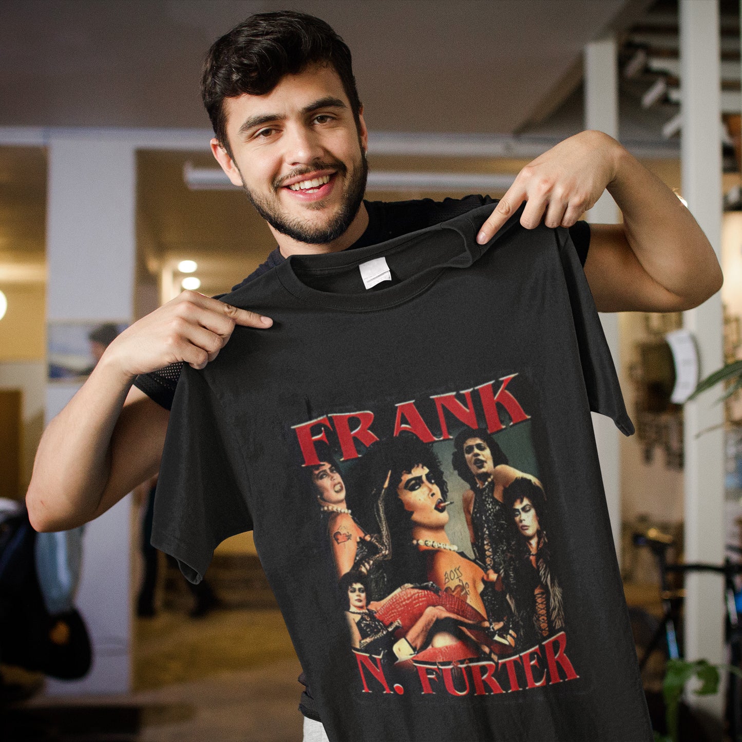 Frank N Furter Vintage The Rocky Horror Show T-Shirt