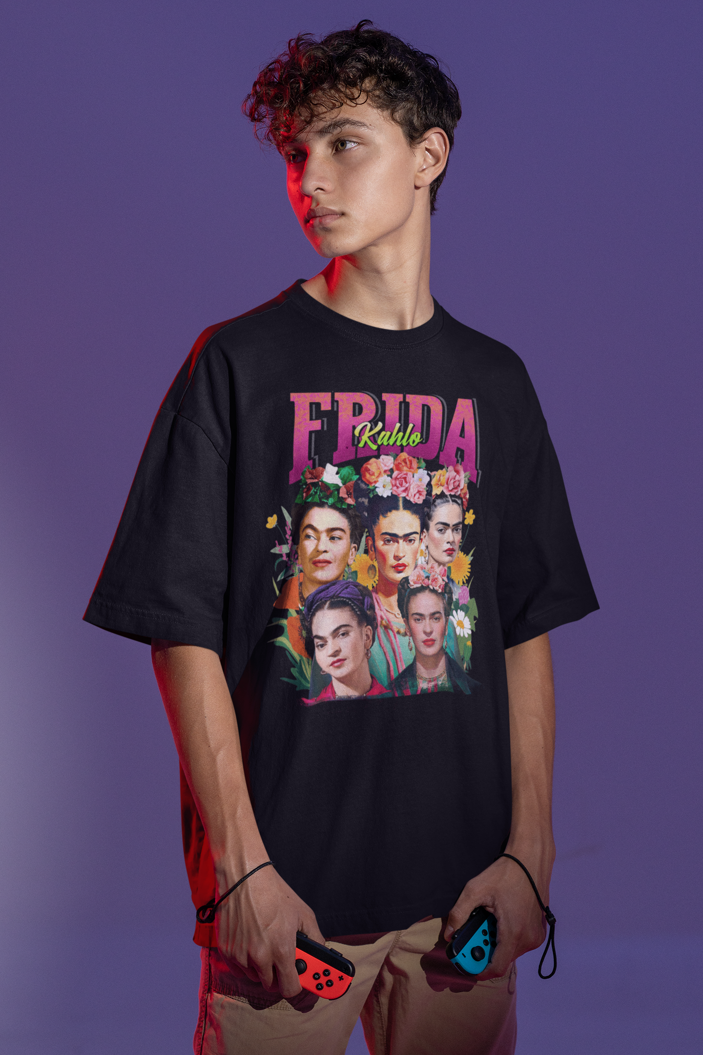 Frida Kahlo Vintage Bootleg Vintage T-Shirt