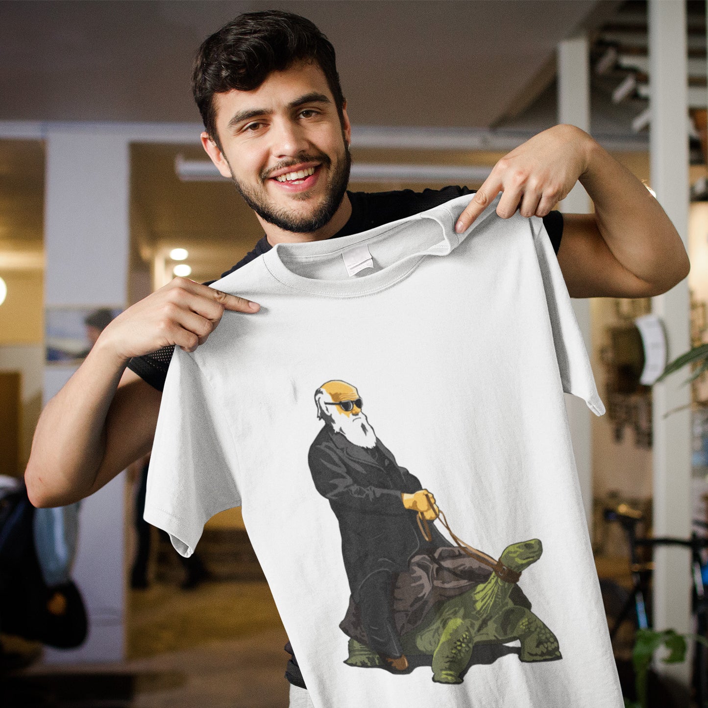 Galapagos Style Tortoise Unisex T-Shirt