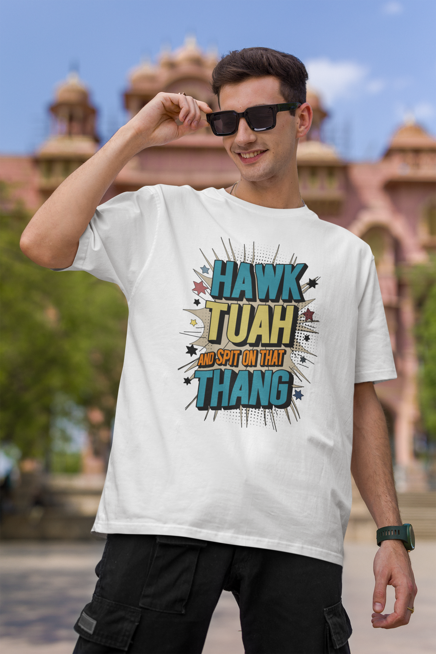 Hawk Tuah And Spit On That Thang Shirt, Funny Hawk Tuah Shirt