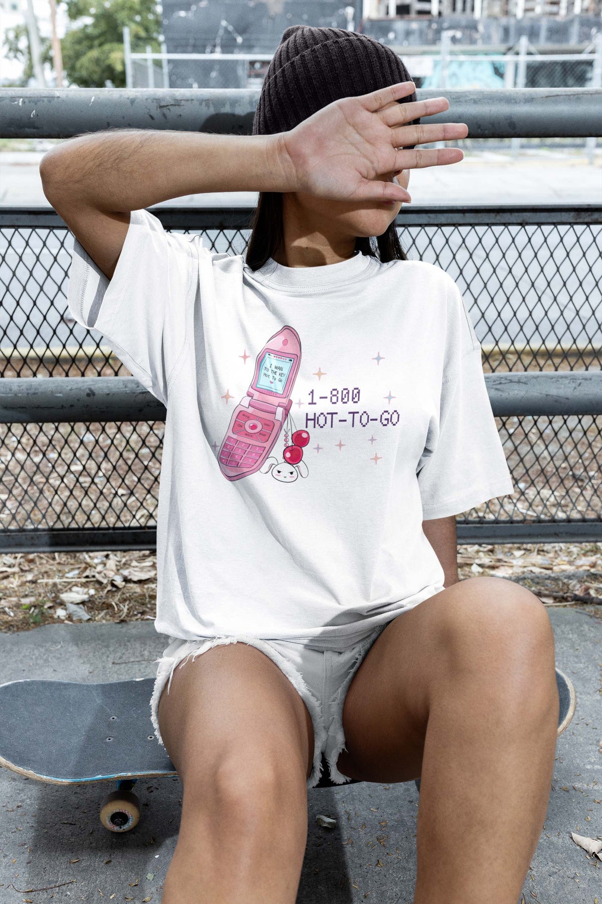 Hot To Go 8-bit Shirt, Hot To Go Y2K Graphic Tee