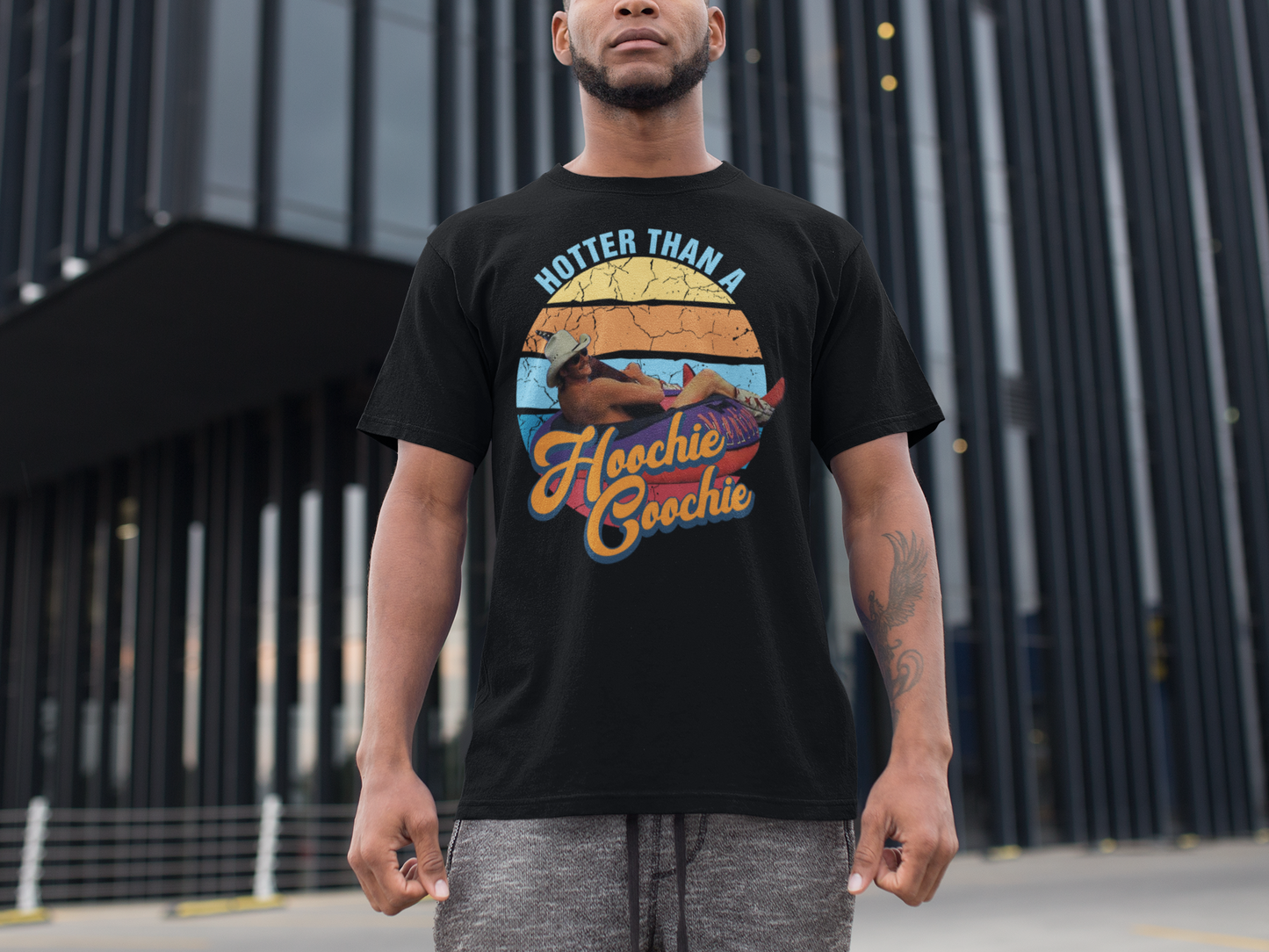 Hotter than a Hoochie Coochie Bleach Vintage T-Shirt