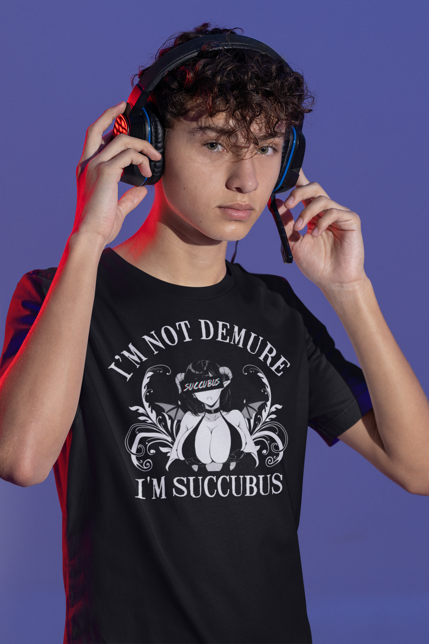 I'm Not Demure I'm Succubus Vintage T-Shirt