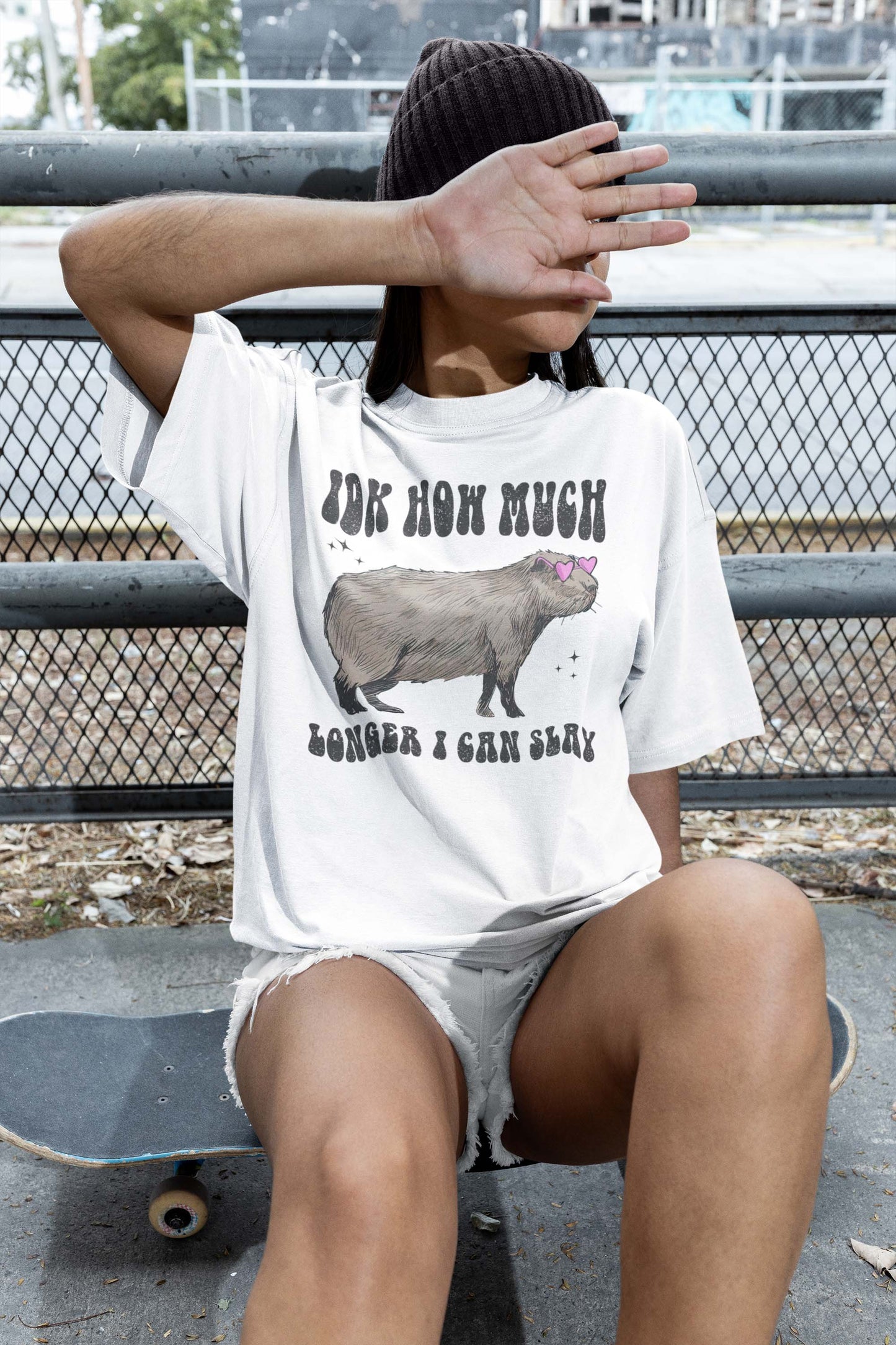 Idk How Much Longer I Can Slay Shirt, Capybara Meme Shirt