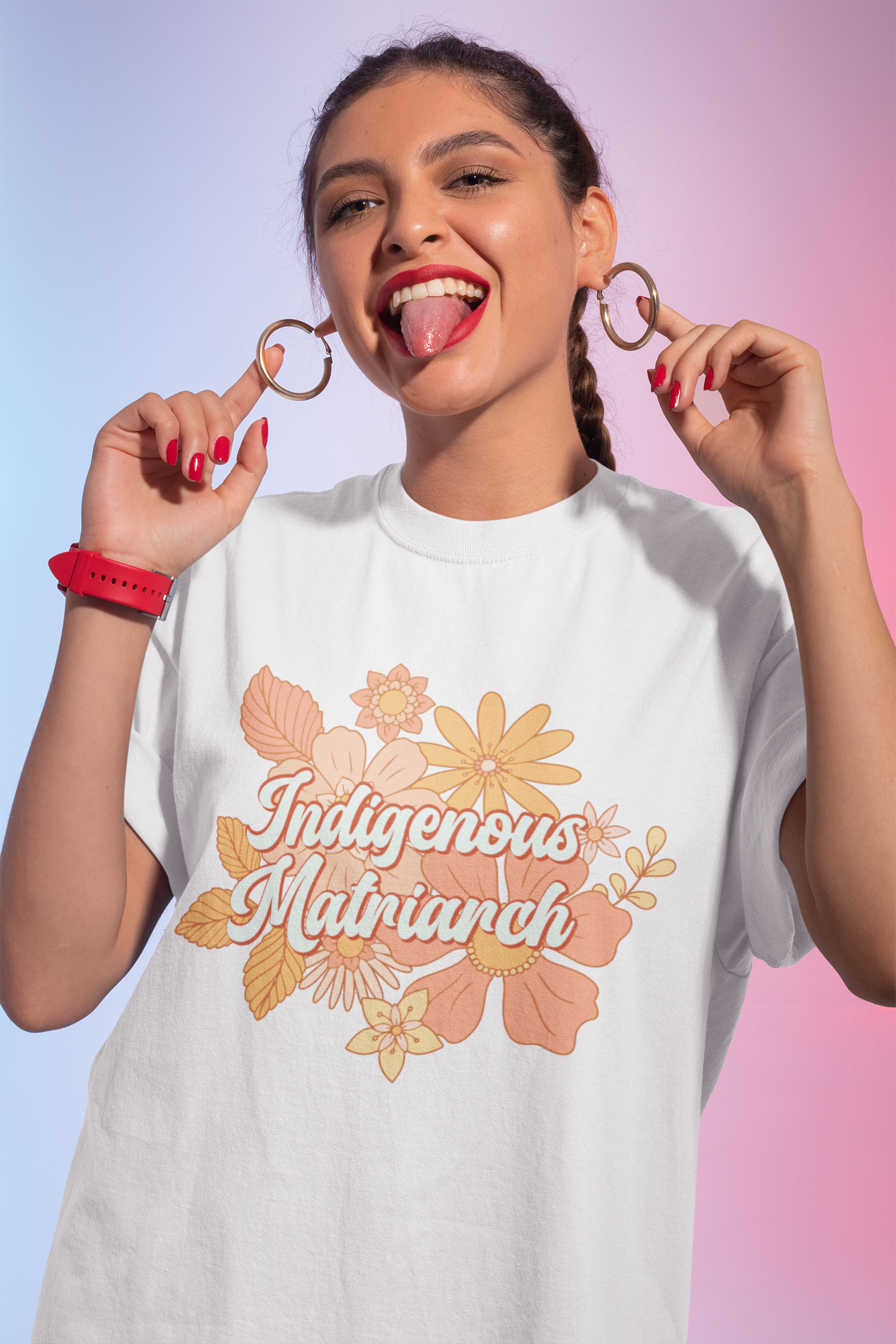 Indigenous Matriarch Vintage T-Shirt