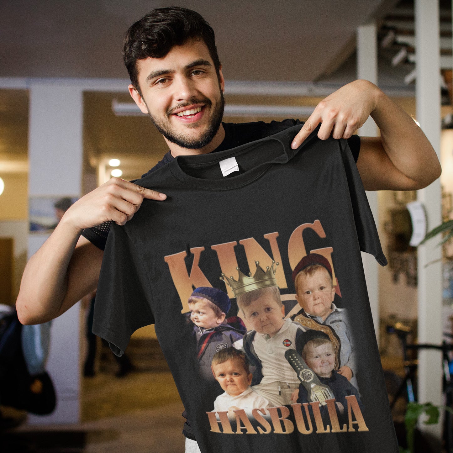 King Hasbulla Shirt, Hasbulla Magomedov Meme T-Shirt