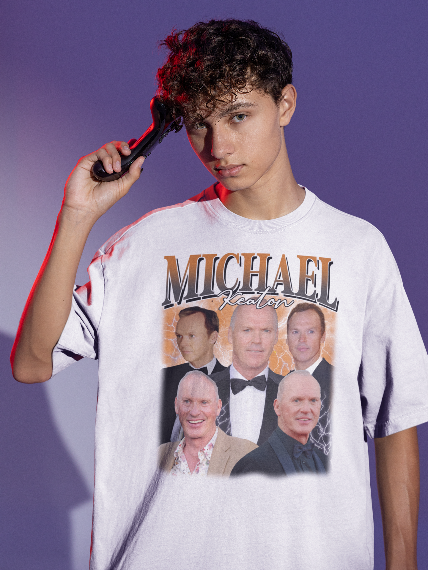 Michael Keaton Bootleg Vintage T-Shirt