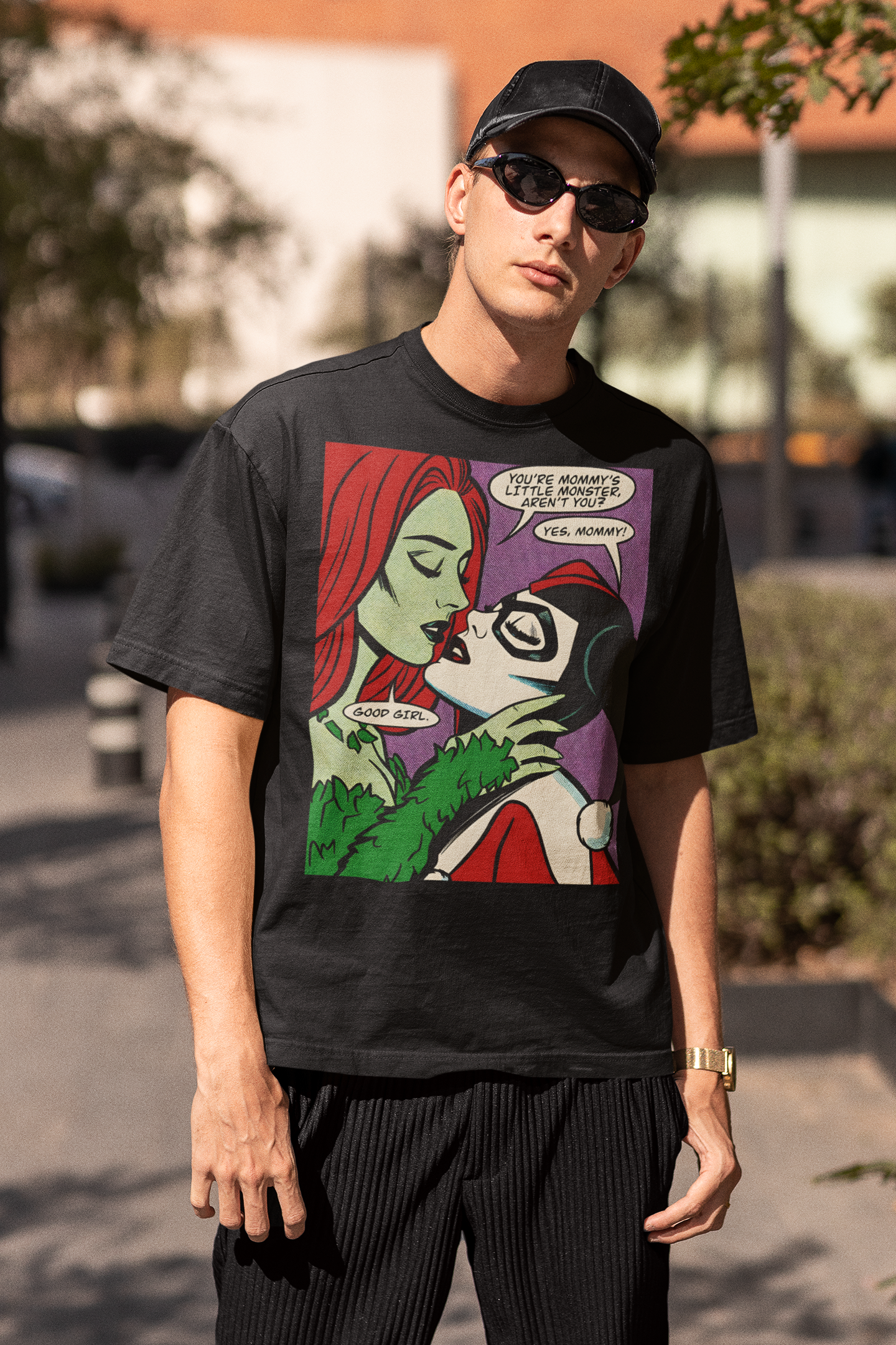 Mommy’s Little Monster Lesbian Vintage T-Shirt