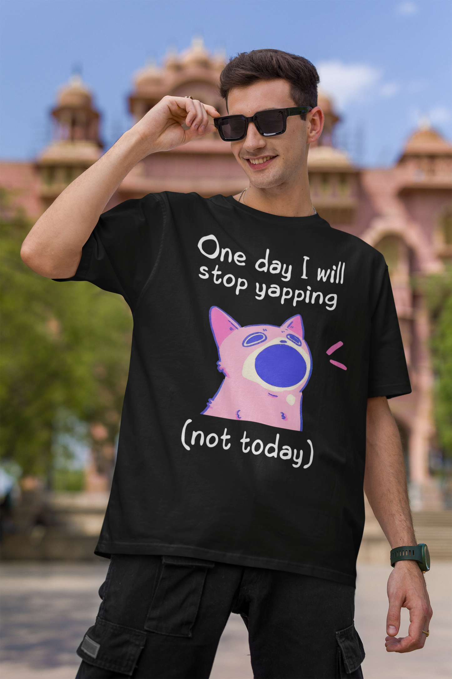 One Day I Will Stop Yapping Shirt, Cat Lover Sweatshirt
