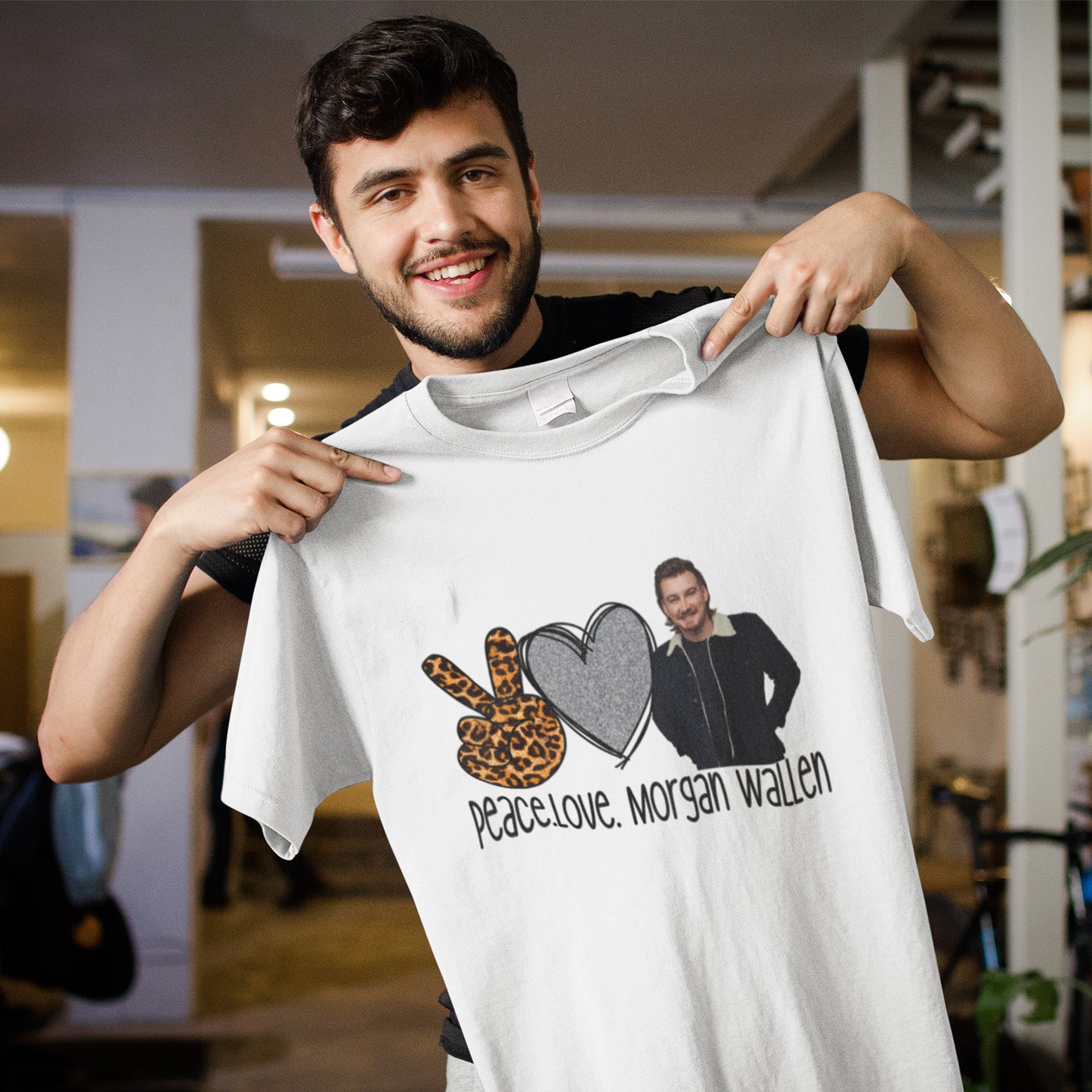 Peace Love Morgan Wallen T-Shirt