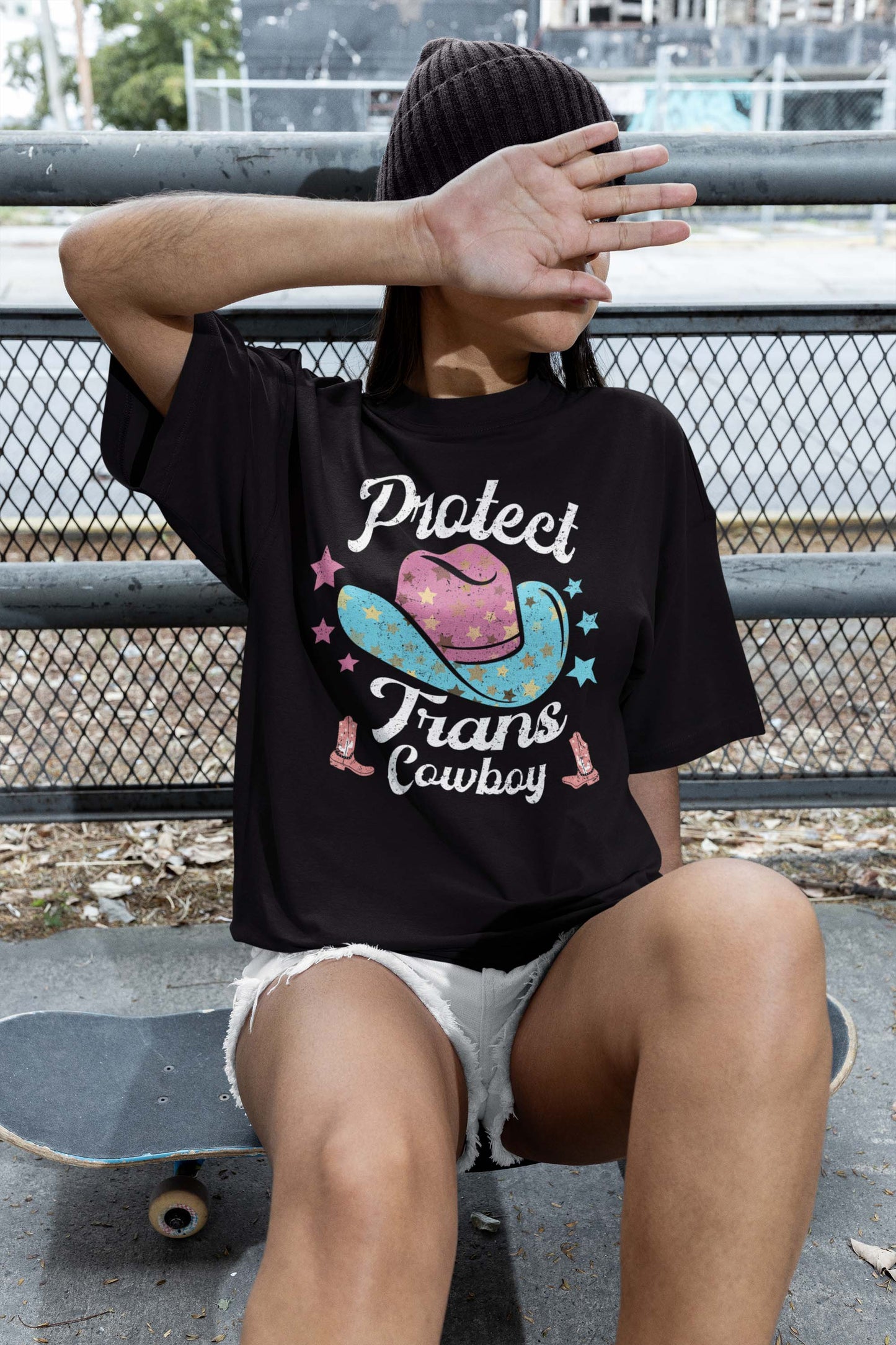 Protect Trans Cowboy Shirt, Protect Queer Kids Shirt