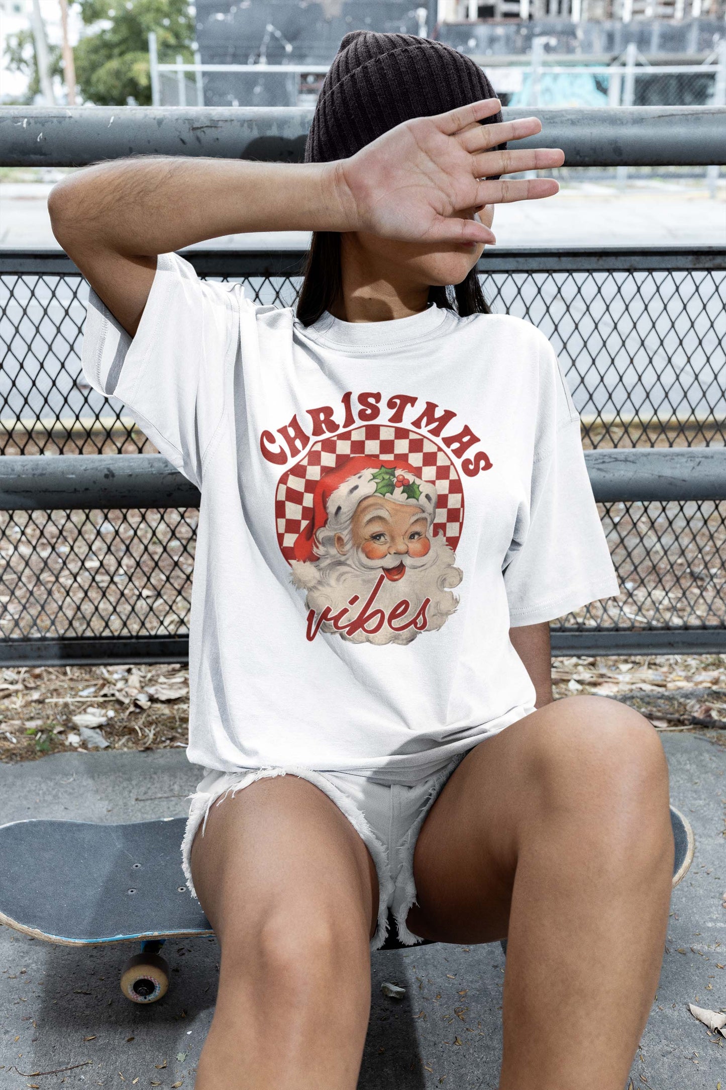 Santa Christmas Vibes T-shirt - ID01102407