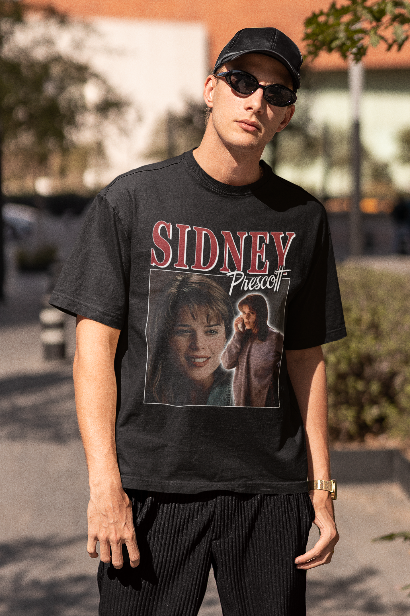Sidney Prescott Homage Vintage T-Shirt