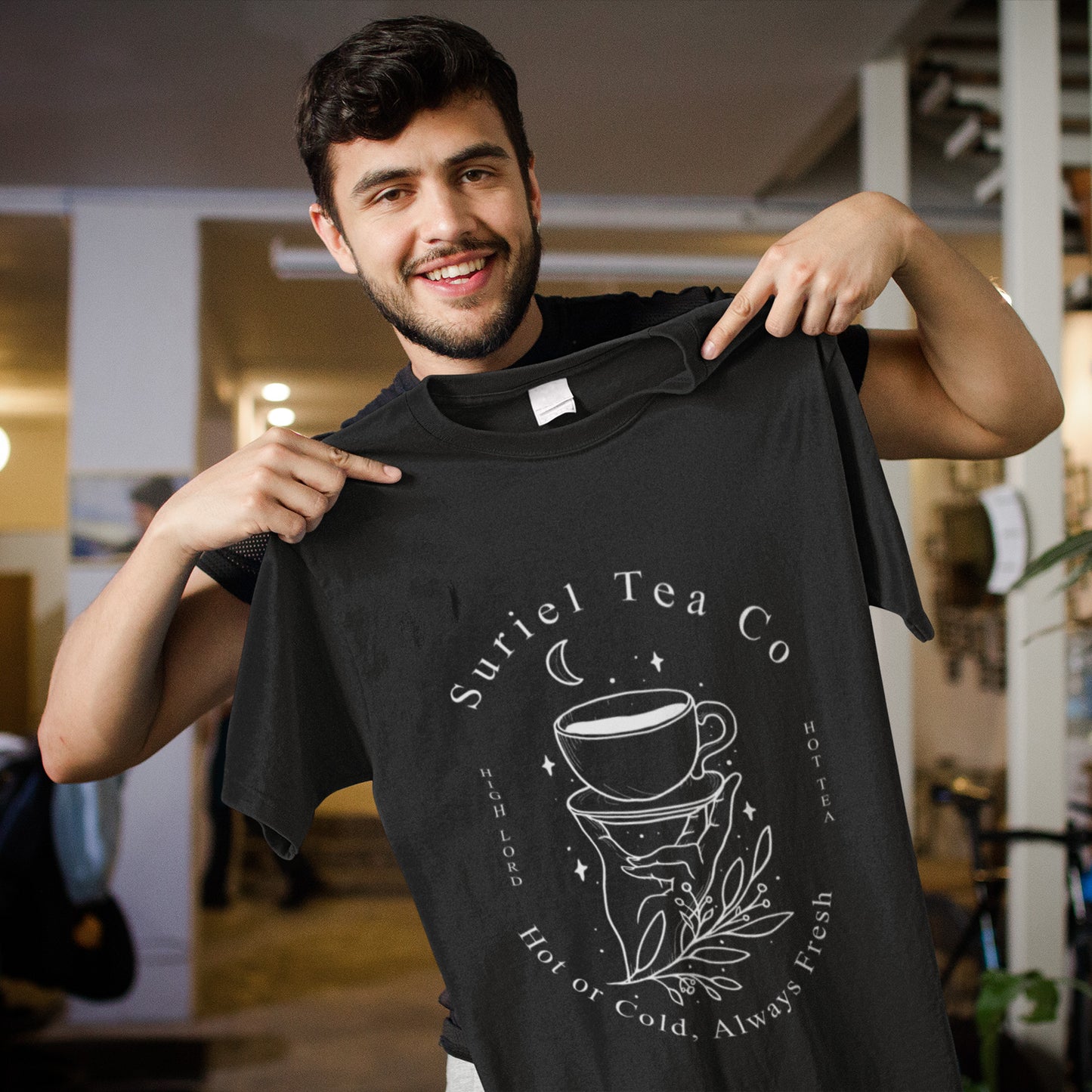 Suriel Tea Co T-Shirt, Acotar T-Shirt, Bookish T-Shirt, Sarah J Maas Shirt, A Court Of Thorns And Roses Shirt, Suriel Tea Shirt, Acotar Shirt