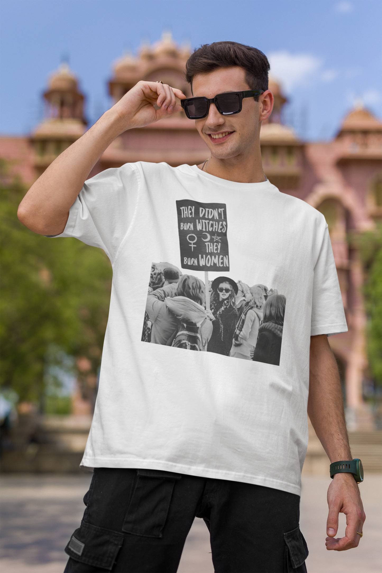 They Didn't Burn Witches They Burned Women Vintage T-Shirt