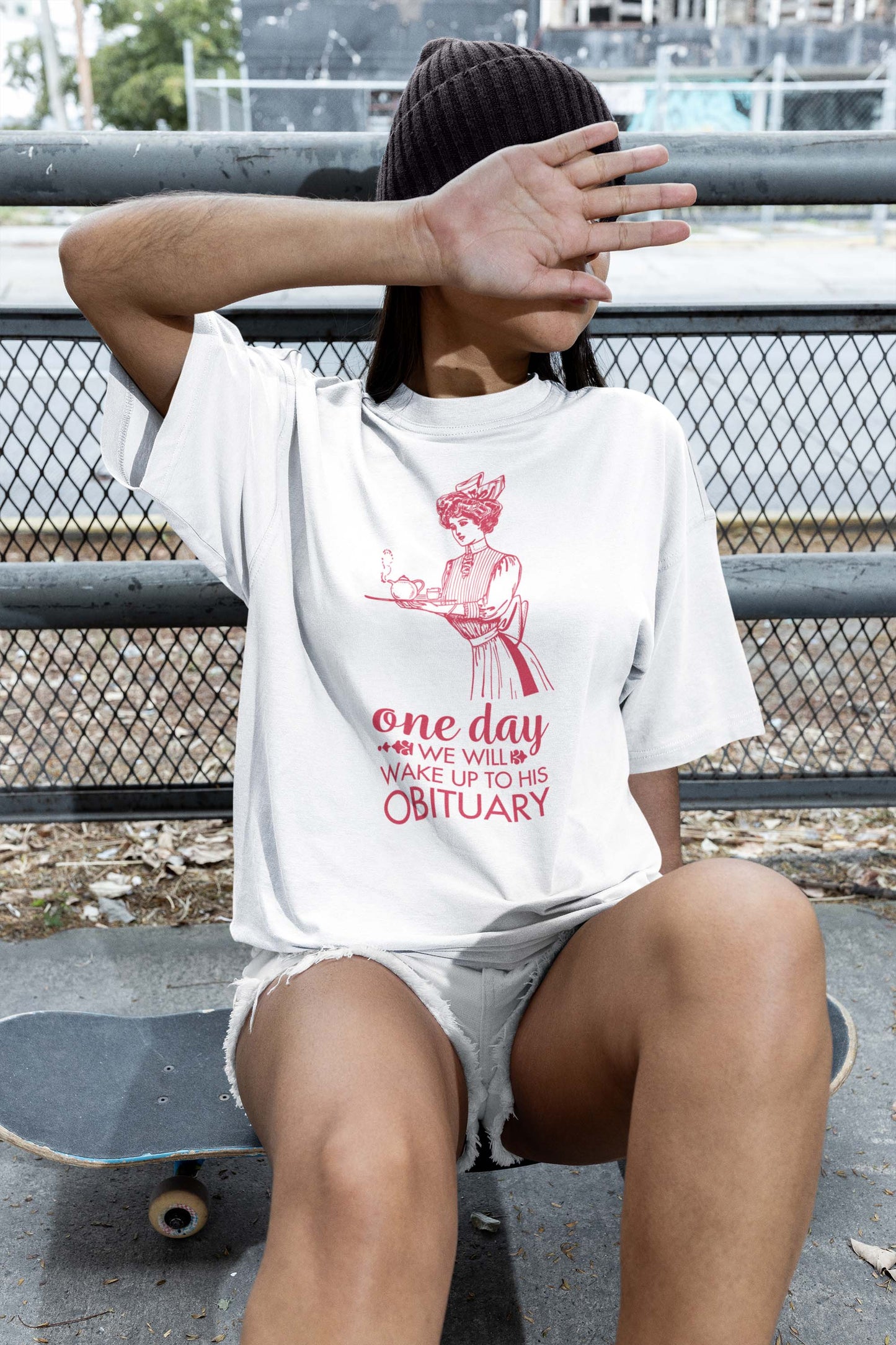 Wake Up to His Obituary Shirt, Anti Trump Shirt