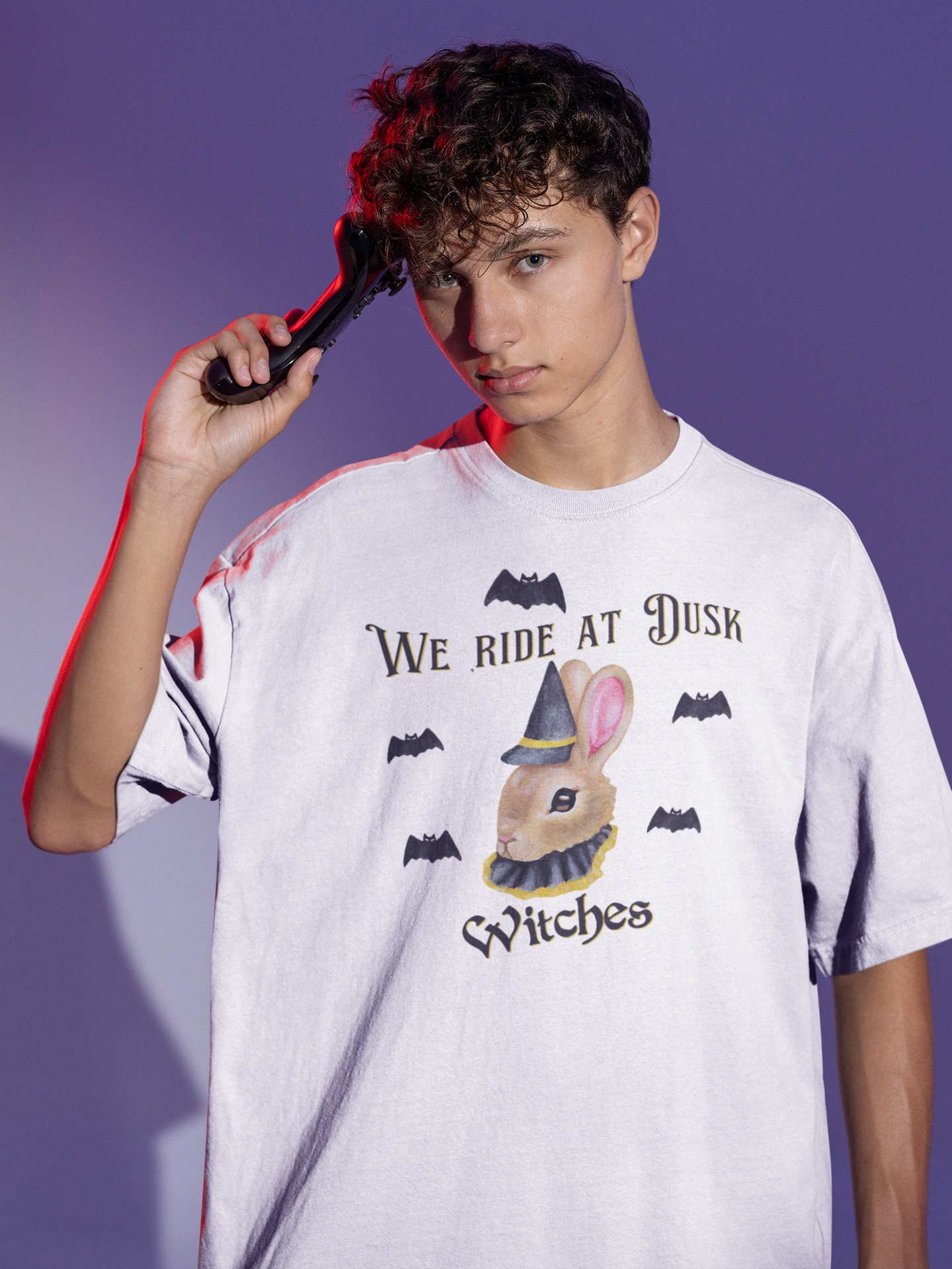We Ride At Dusk Witches Vintage T-Shirt
