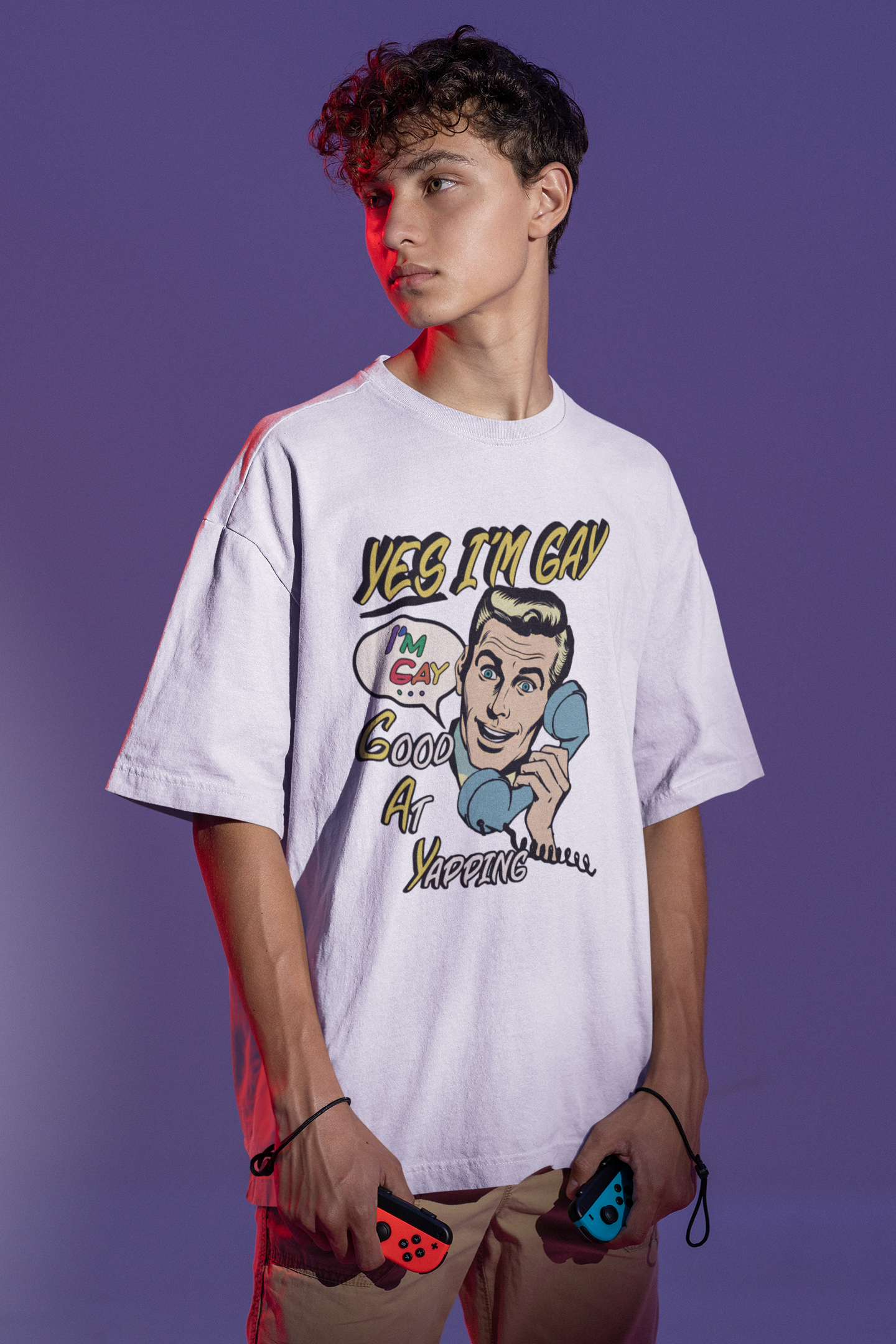 Yes I'm Gay Vintage T-Shirt