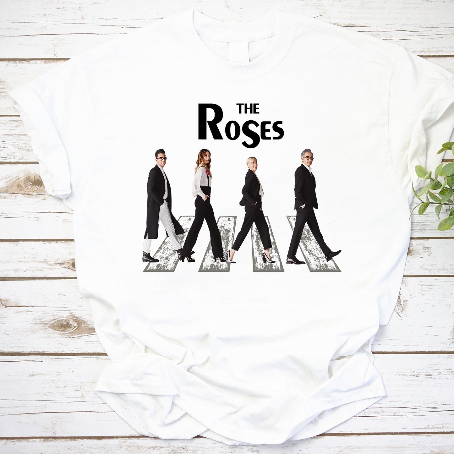 The Roses Abbey Road Parody T-Shirt - Stylish Family Tribute Tee