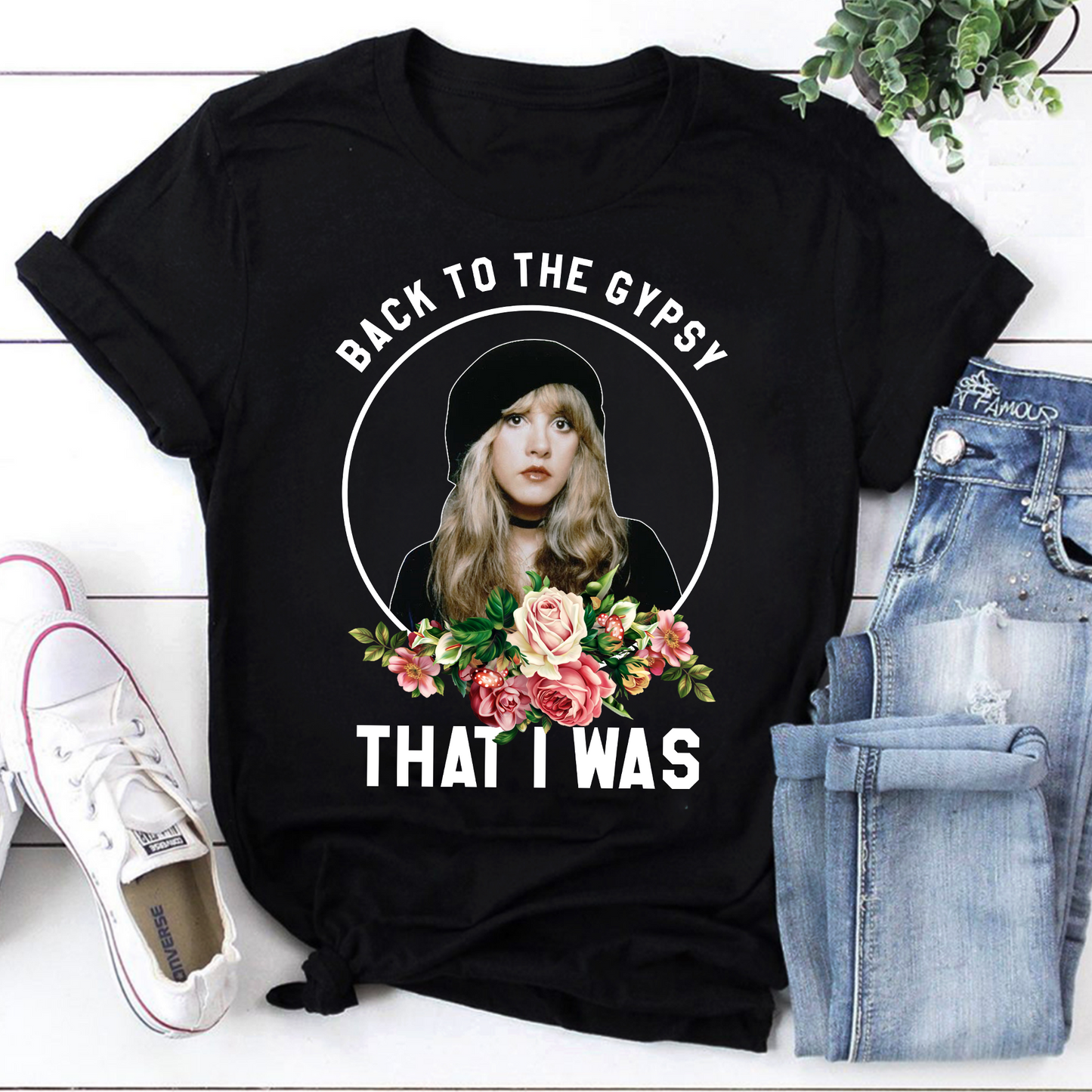 Back to the Gypsy That I Was Stevie Nicks Vintage Style Sweatshirt