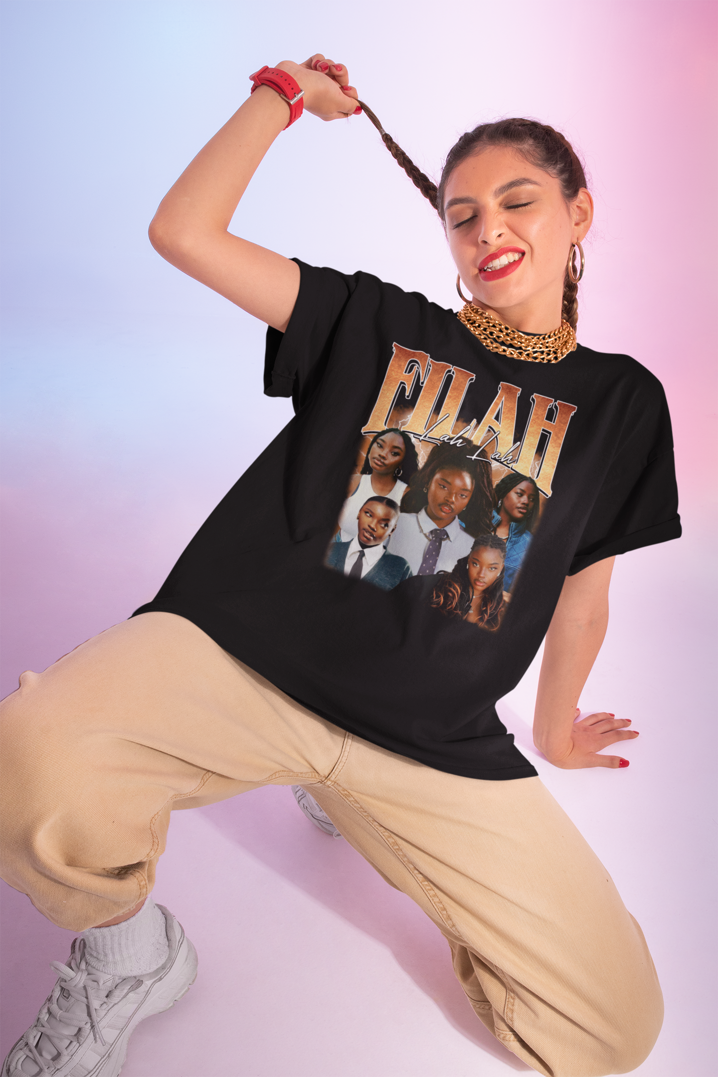 Flah Lah Lah Black Women Empowerment Graphic Tee