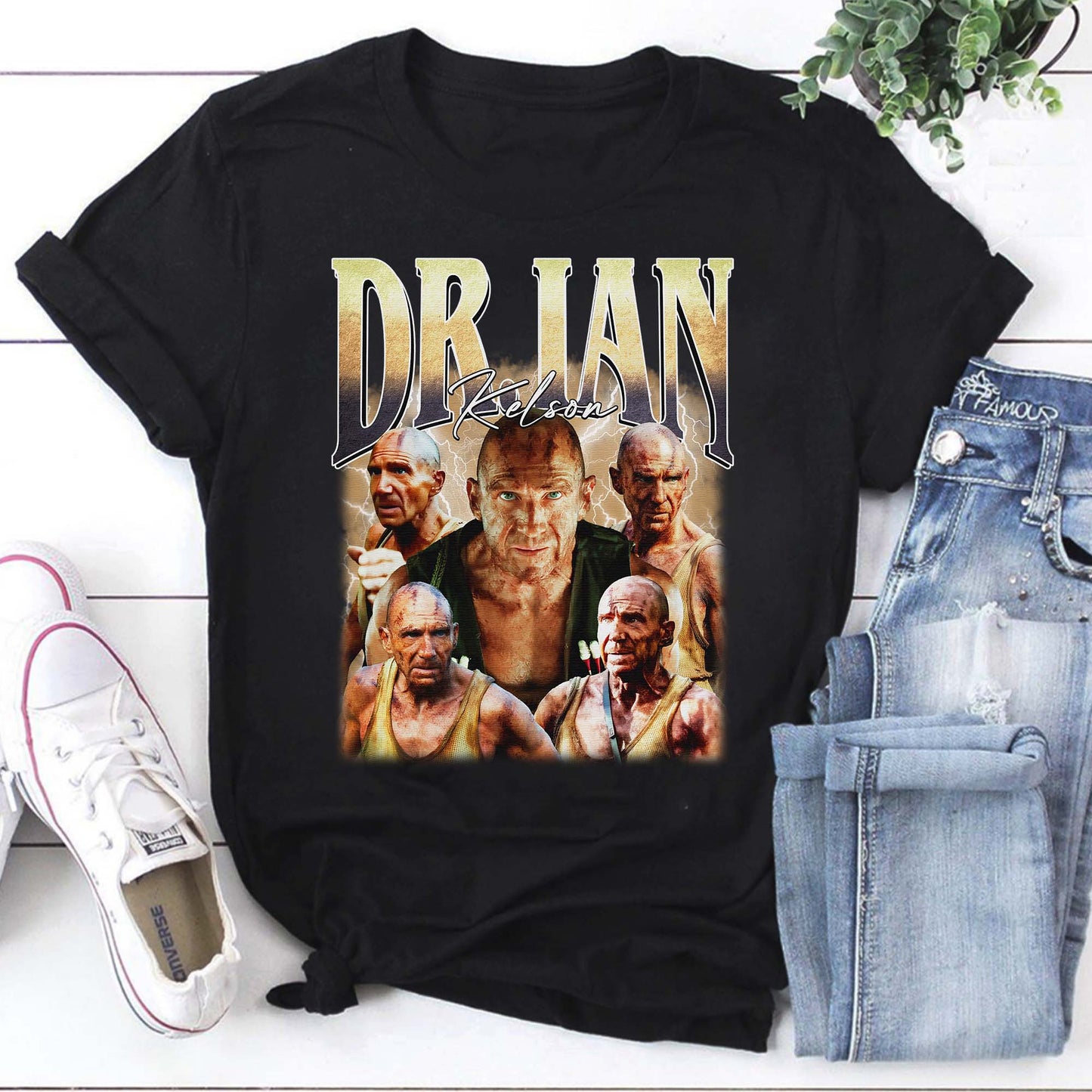 Dr. Ian Kelso Vintage Style Graphic T-Shirt