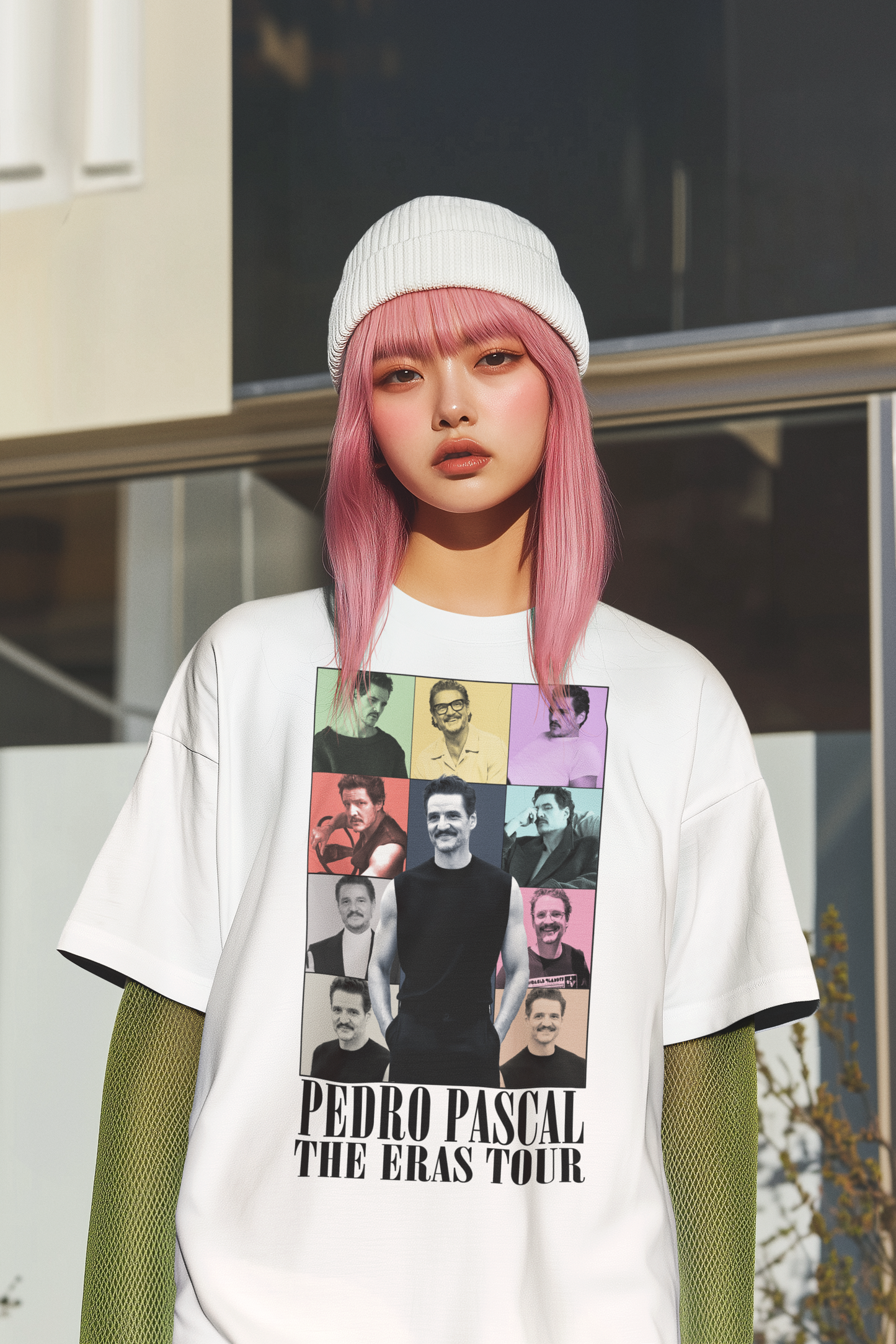 Pedro Pascal The Eras Tour T-Shirt Vintage Style Graphic Tee