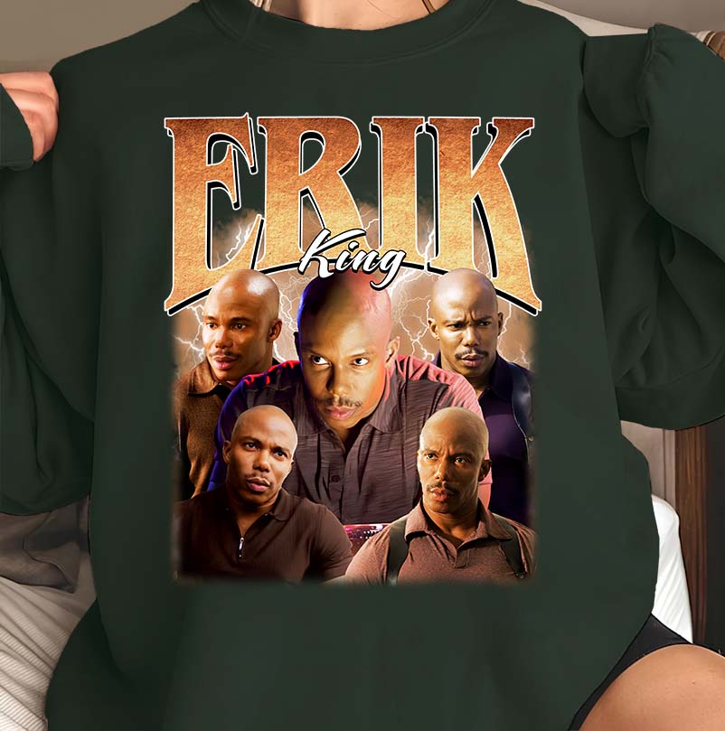 Erik King Fan T-Shirt - Multiple Portraits Graphic Tee for Fans