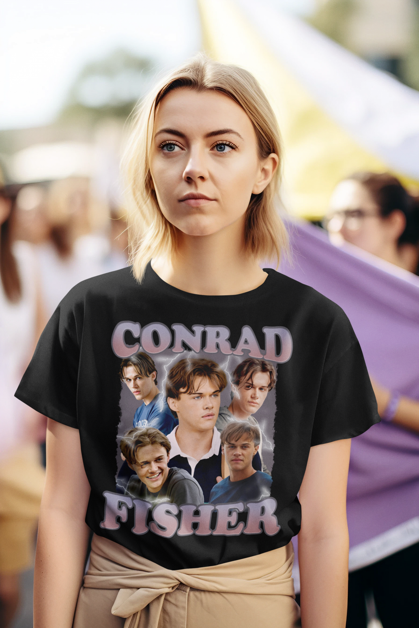 Conrad Fisher Fan Tee - One Tree Hill Inspired Graphic T-Shirt for TV Show Fans