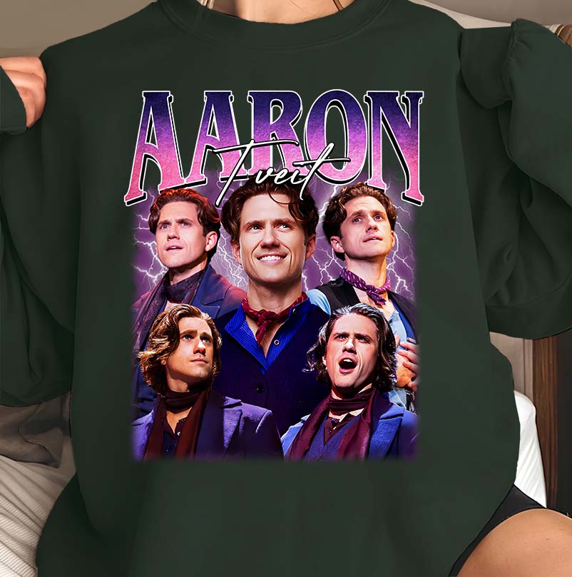 Aaron Tveit Graphic Tee - Musical Theater Fan Shirt