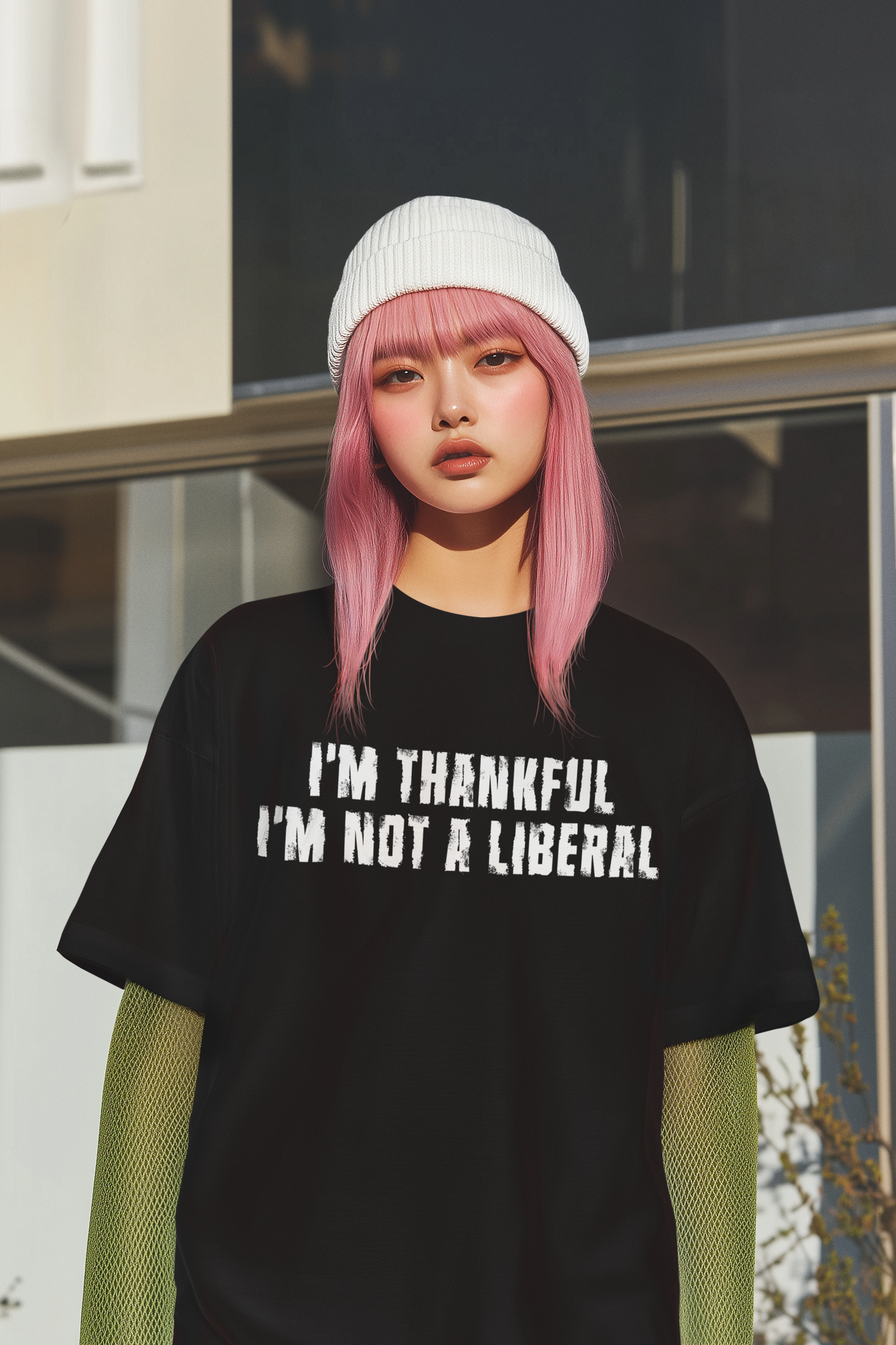 I'm Thankful I'm Not A Liberal Shirt - Political Statement Tee