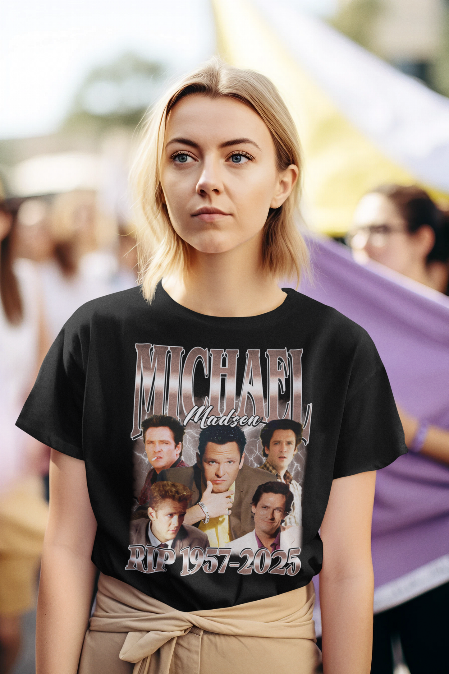 Michael Madsen RIP Tribute T-Shirt - Celebrating the Legacy of the Iconic Actor (1957-2025)
