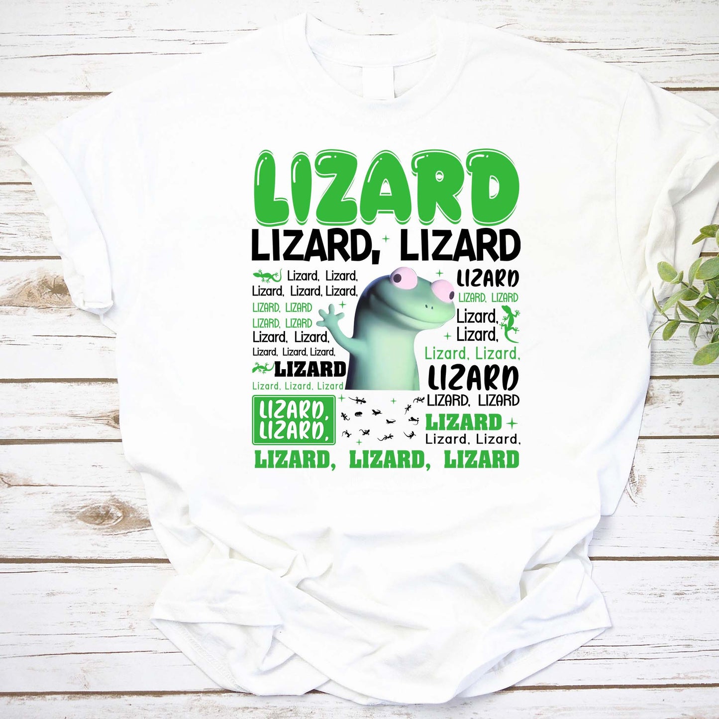 Funny Lizard Hoodie Cute Green Reptile Animal Lover Sweatshirt