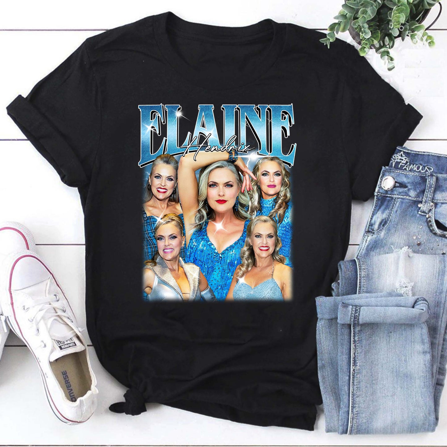 Elaine Hendrix Vintage Style Graphic Hoodie – Trendy Celebrity Tribute Sweatshirt