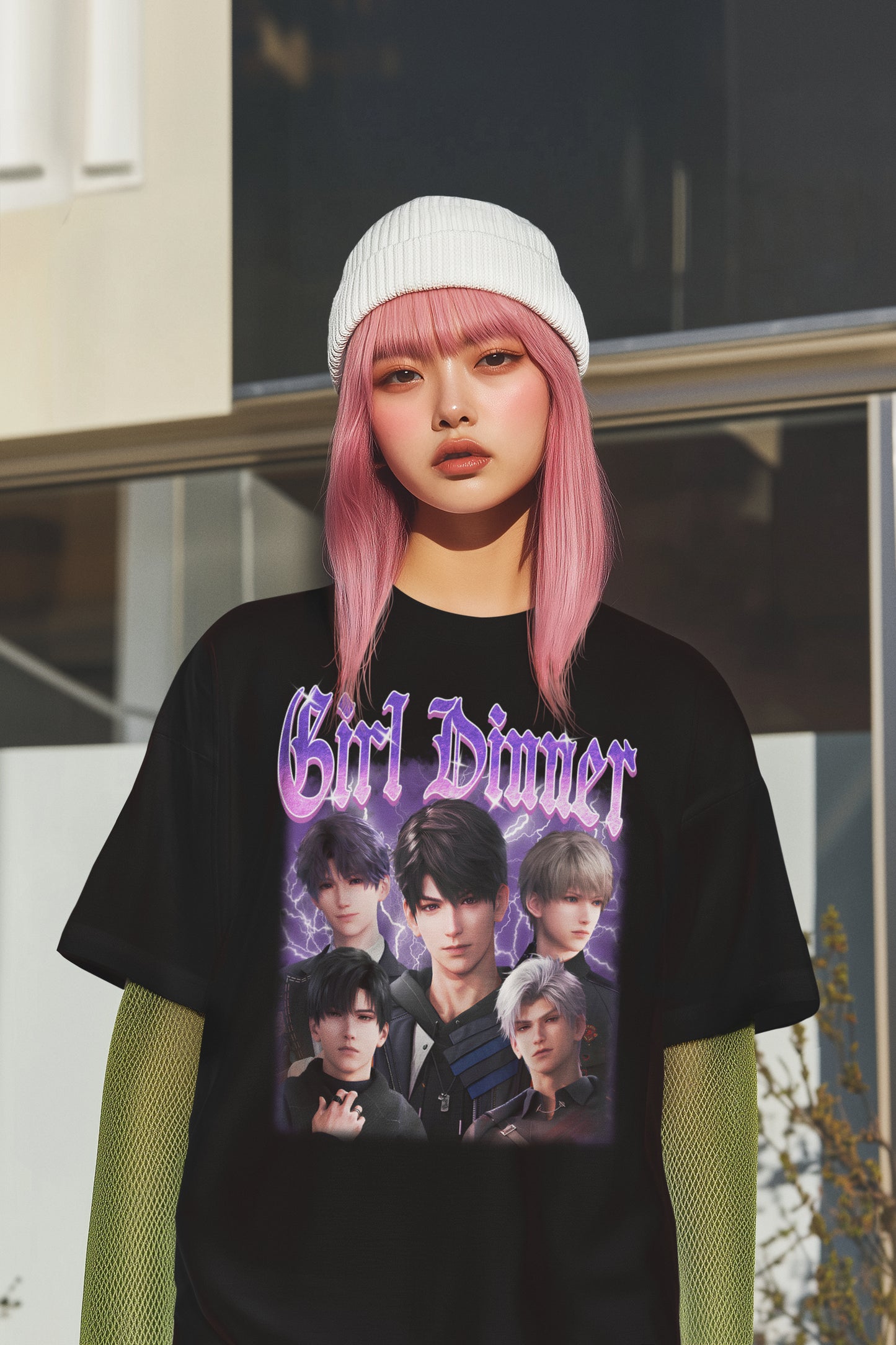 Girl Diners K-POP Band T-Shirt - Pop Culture Fan Gift