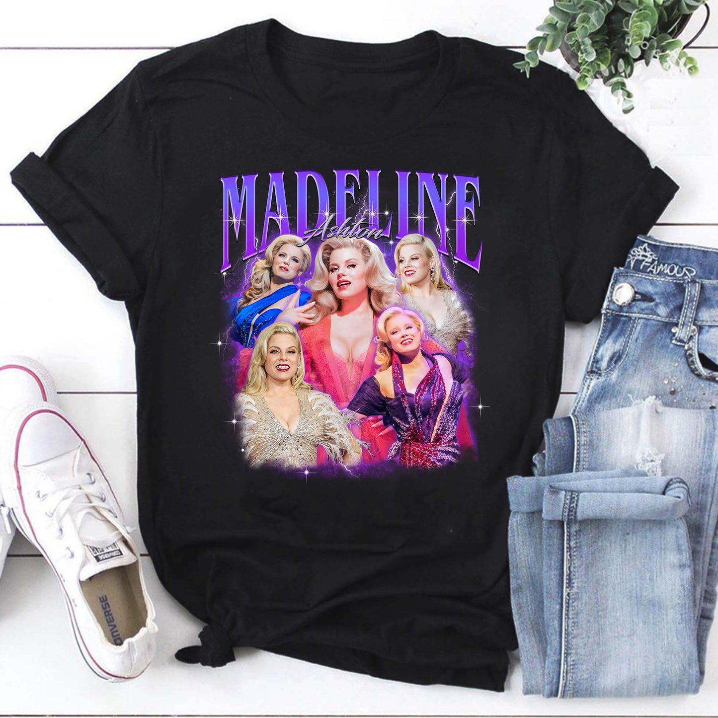 Madeline Stuart Shirt - Vintage Glamour Blonde Icon Tee