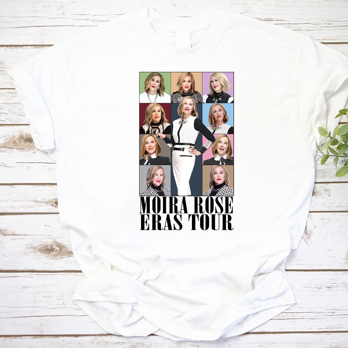 Moira Rose Fan Art Collage T-Shirt - Schitt's Creek Inspired Women's Tee