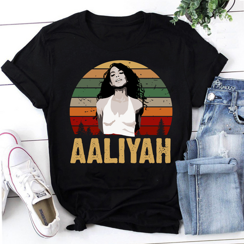 Aaliyah Vibe Tribute Vintage T-Shirt Success