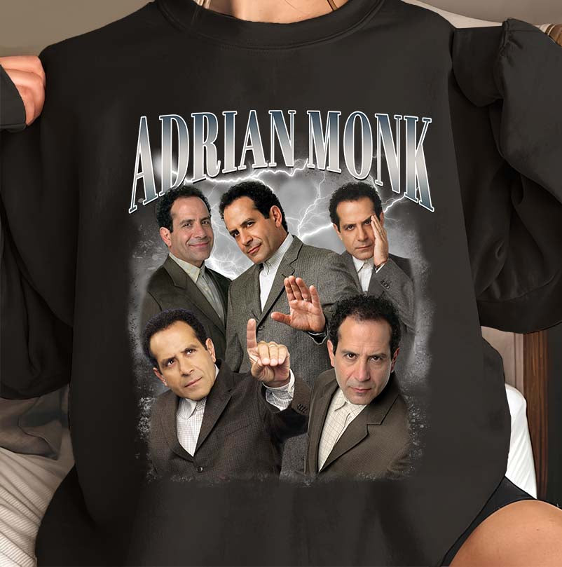 Adrian Monk Retro Bootleg T-Shirt