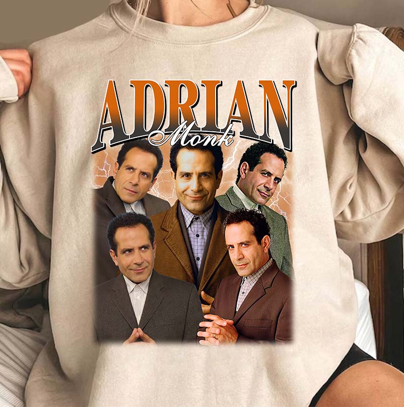 Adrian Monk Vintage Bootleg T-Shirt