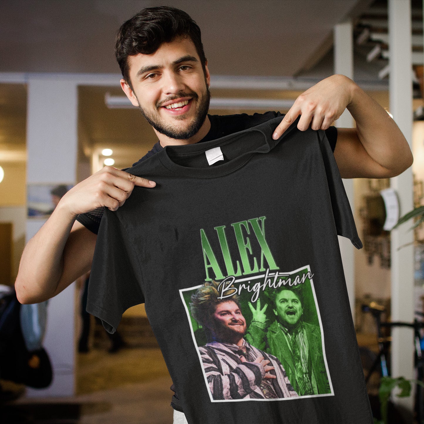 Alex Brightman Collage Beetlejuice Unisex T-Shirt