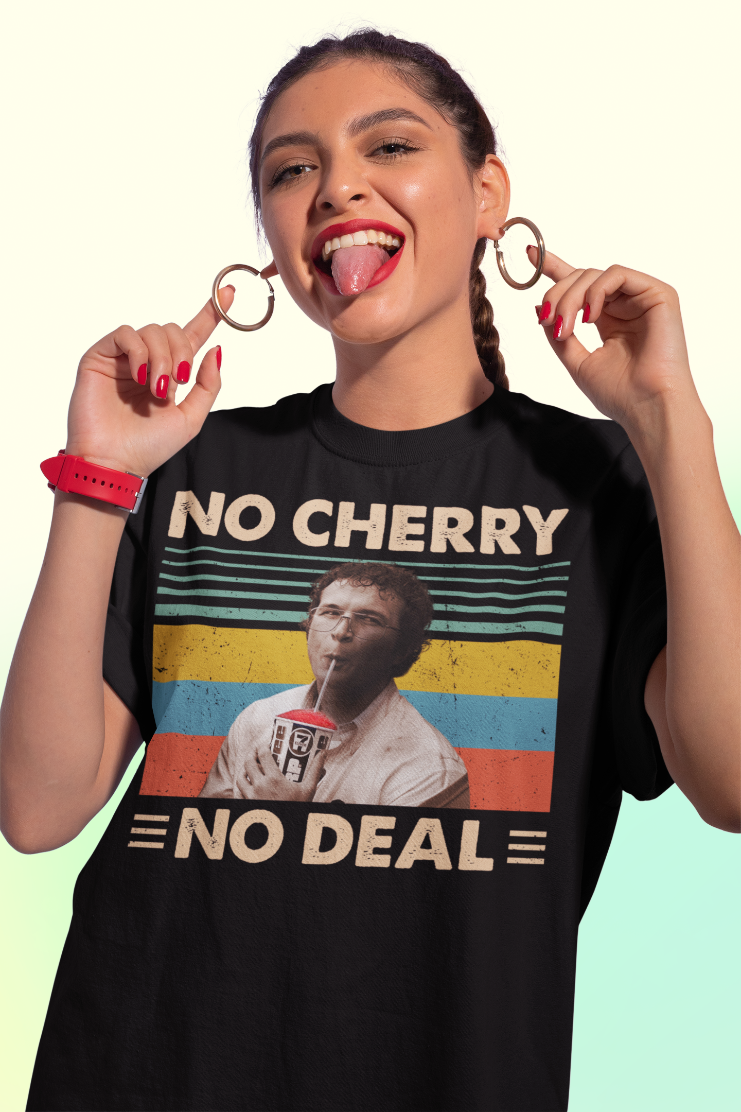 Alexei Stranger Things 3 No Cherry No Deal Vintage T-Shirt