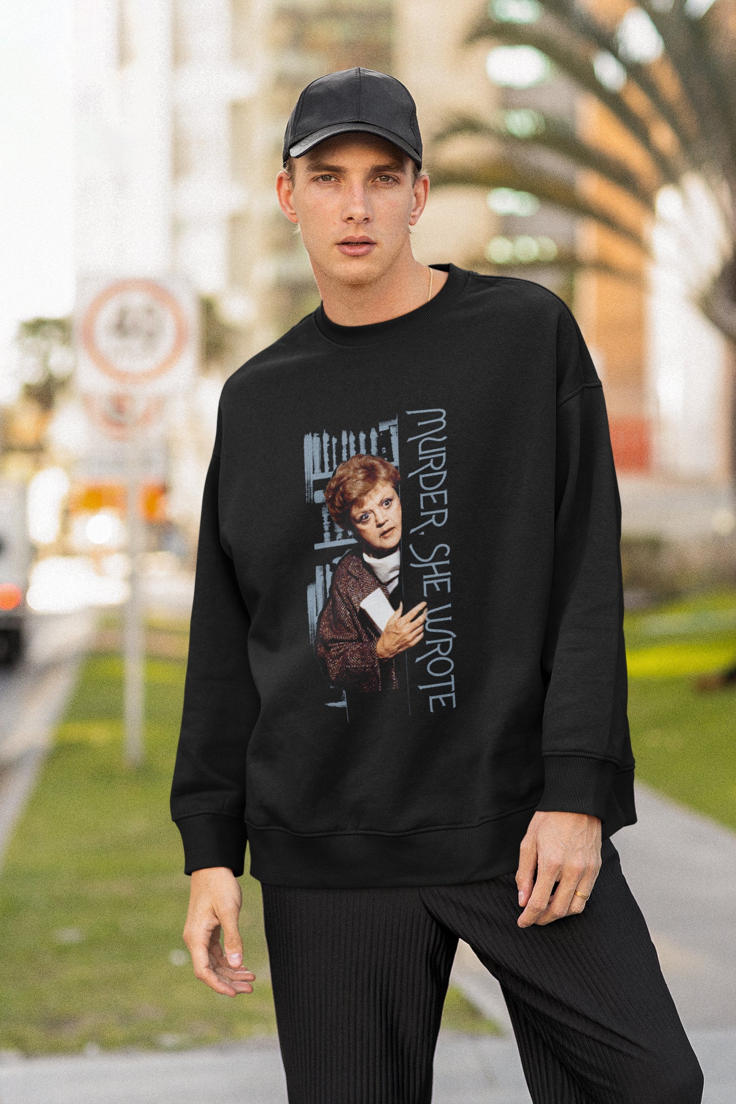 Angela Lansbury Murder She Wrote Vintage Jessica Fletcher T-Shirt