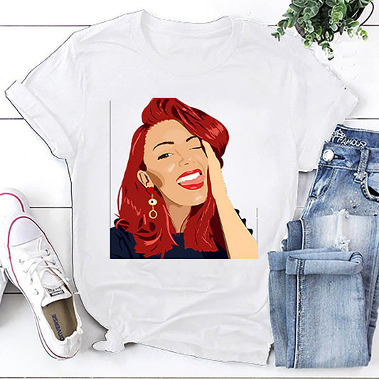 Animated Portrait Dianne Buswell Unisex T-Shirt