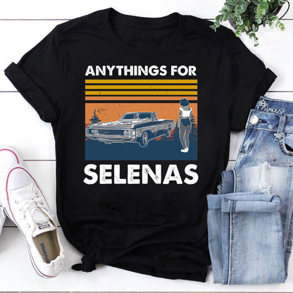 Anything For Selenas Vintage T-Shirt