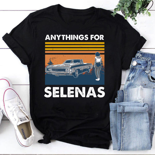 Anything For Selenas Vintage T-Shirt
