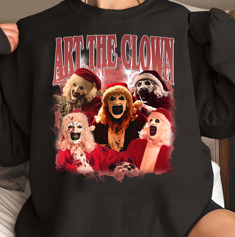 Art The Clown Christmas Retro Shirt - ID16102419