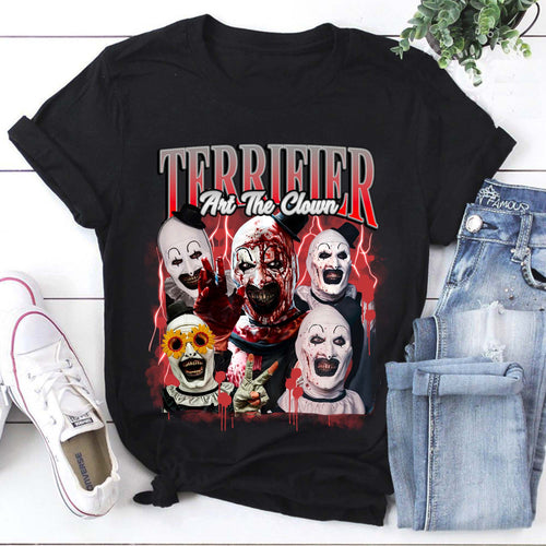 Art The Clown Terrifier Bootleg T-Shirt